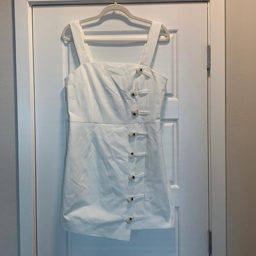 Mini White Dress